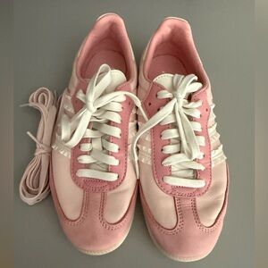 adidas Pink and White Women's Sneakers